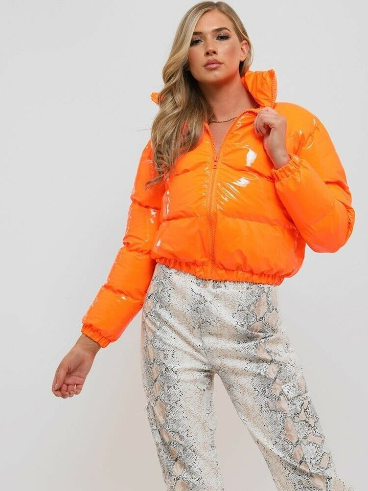 Puffer Bomber Jacket Ideal for Winter