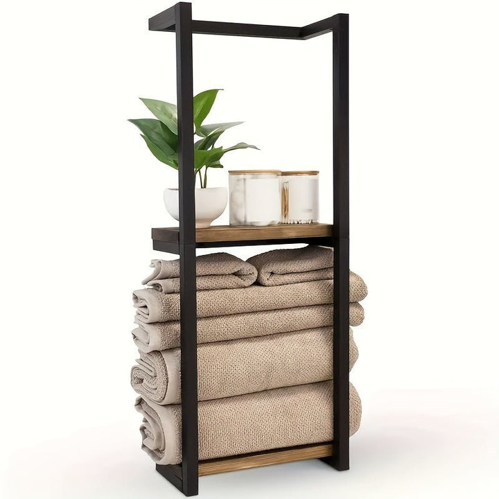 PUREDRY – Elegant Wall Towel Holder – Rust-Resistant Stainless Steel Design