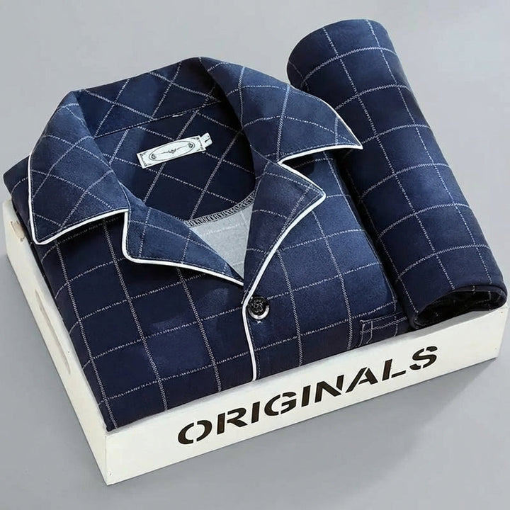 Pyjama Set with Button-Up Shirt