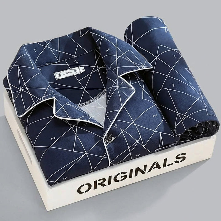 Pyjama Set with Button-Up Shirt