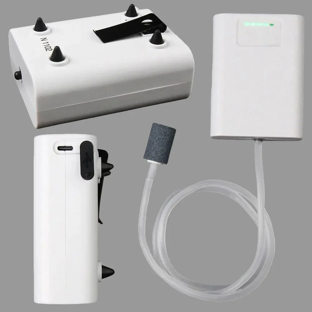 Quiet USB Oxygen Pump for Fish Tanks