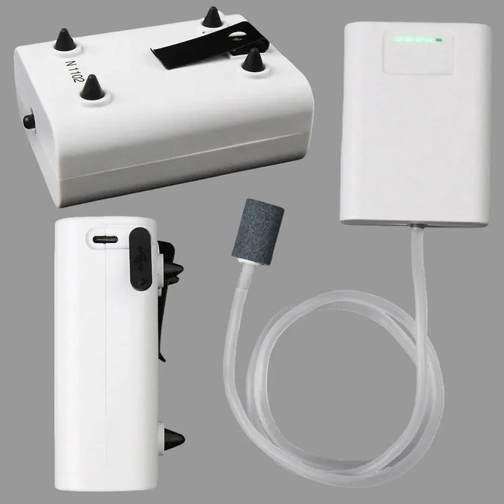 Quiet USB Oxygen Pump for Fish Tanks