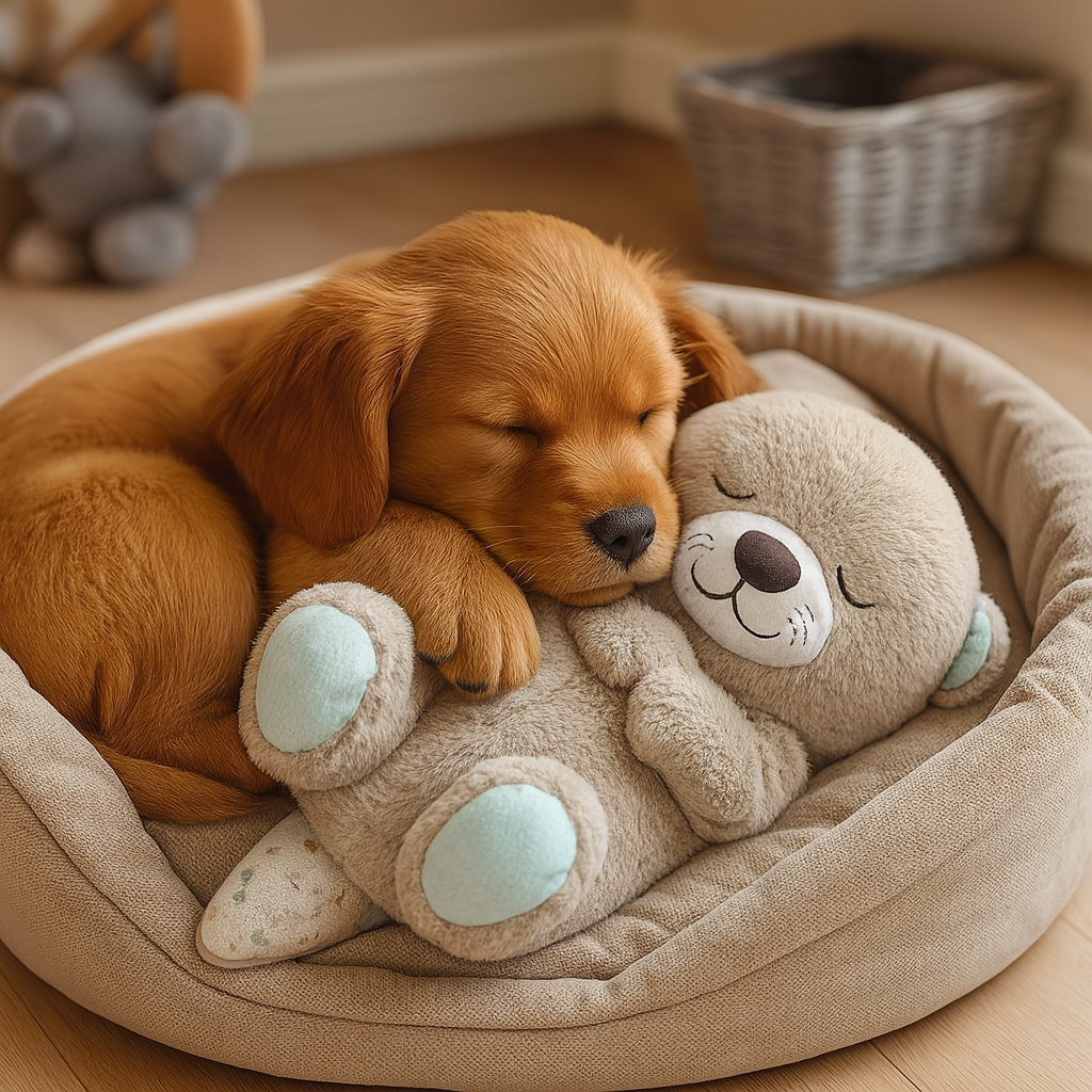 Realistic Breathing Plush Toy for Dogs | Max