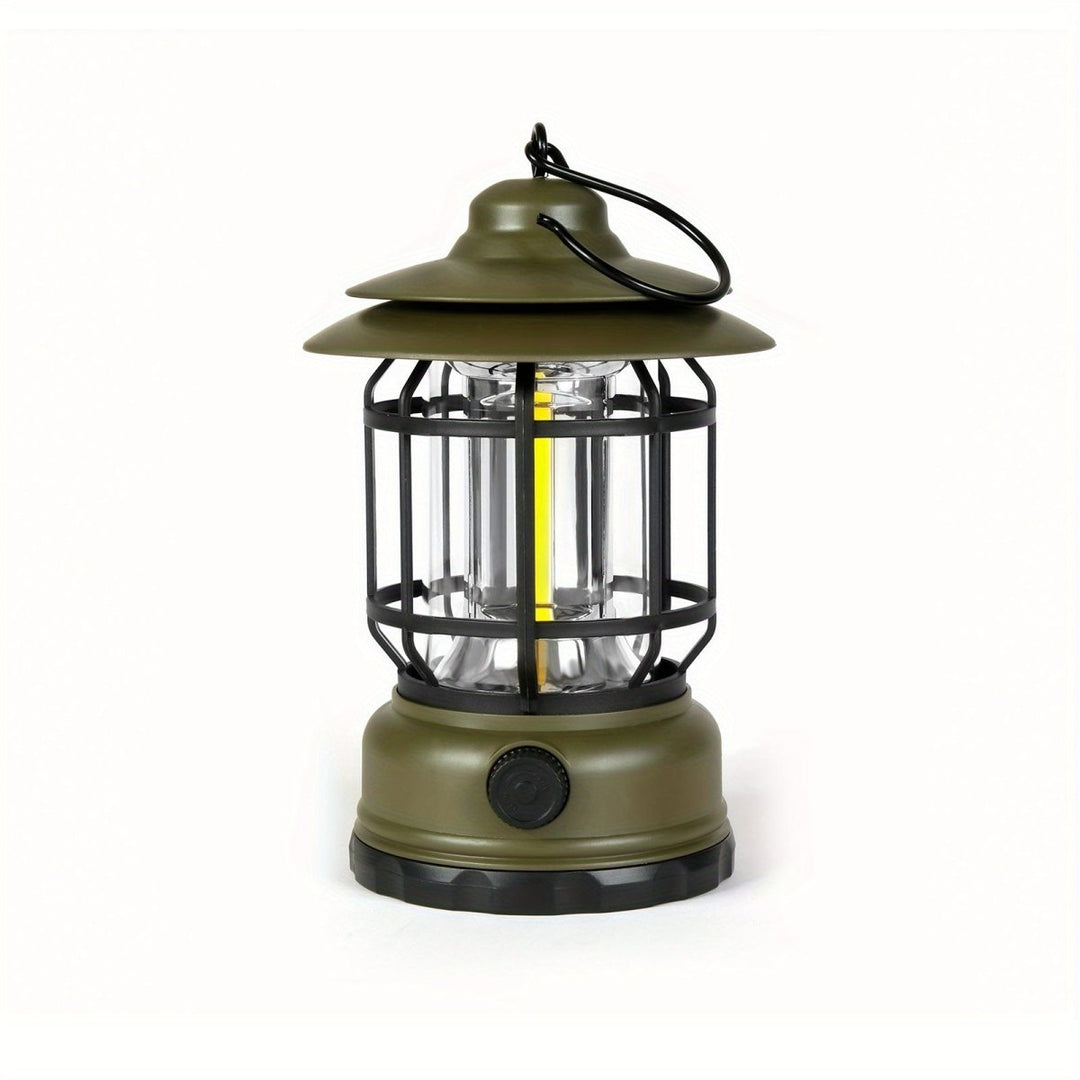 Rechargeable Camping Lantern with Adjustable Brightness and Touch Control, 6-Hour Battery