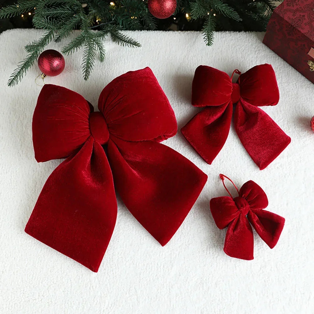 Red Velvet Bow
