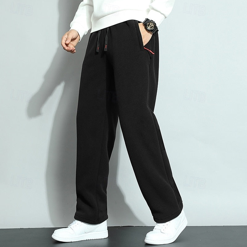 Relaxed Straight-Leg Joggers