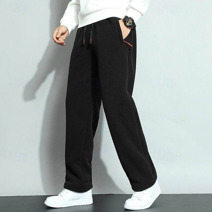 Relaxed Straight-Leg Joggers