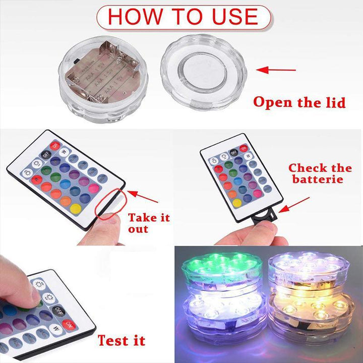 Remote Control Waterproof Magnet Suction LED Light | Niki