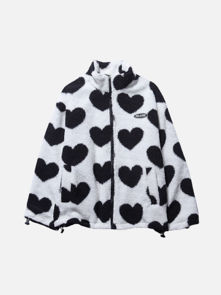 Reversible Chloé Heart Print Jacket