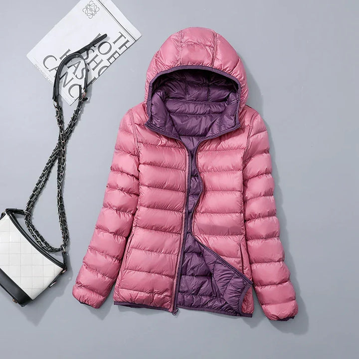 Reversible Hooded Puffer Jacket