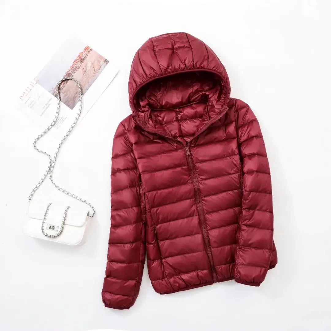 Reversible Hooded Puffer Jacket