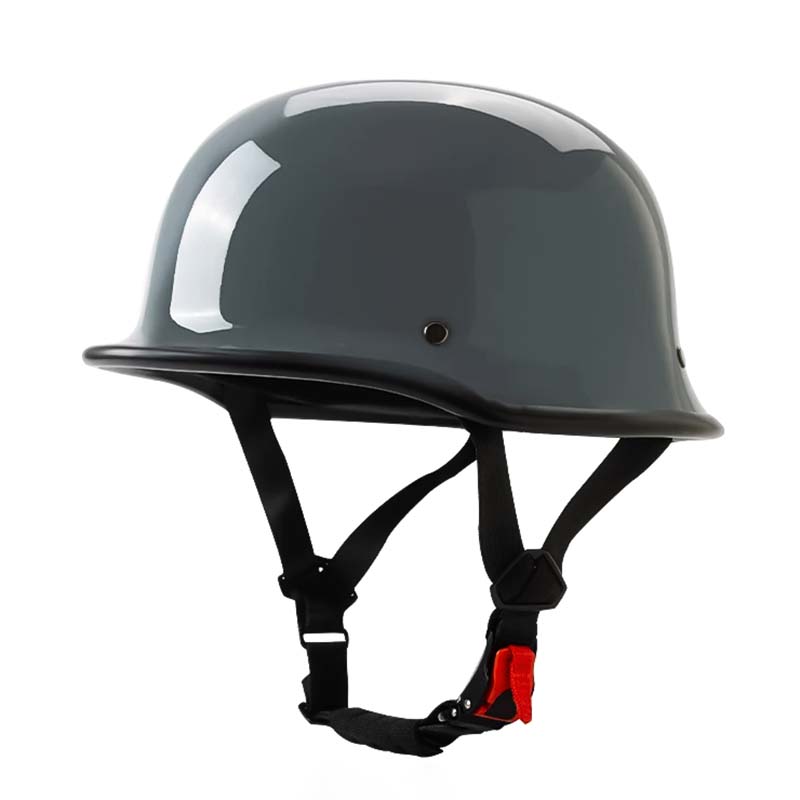 RidgeBolt Vintage Half-Face Helmet ECE DOT Certified