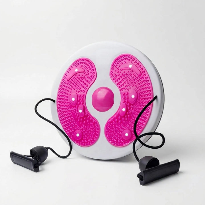 Rotating Balance Board with Resistance Bands