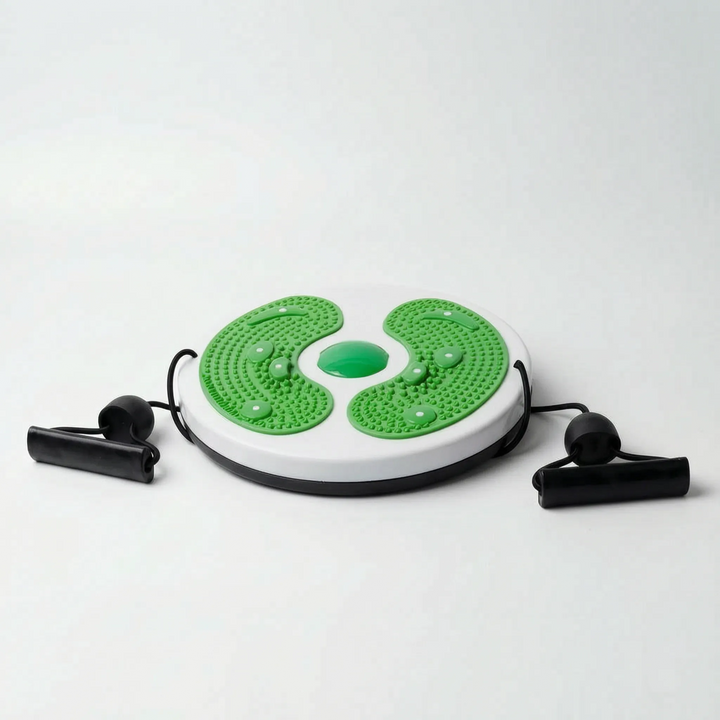 Rotating Balance Board with Resistance Bands