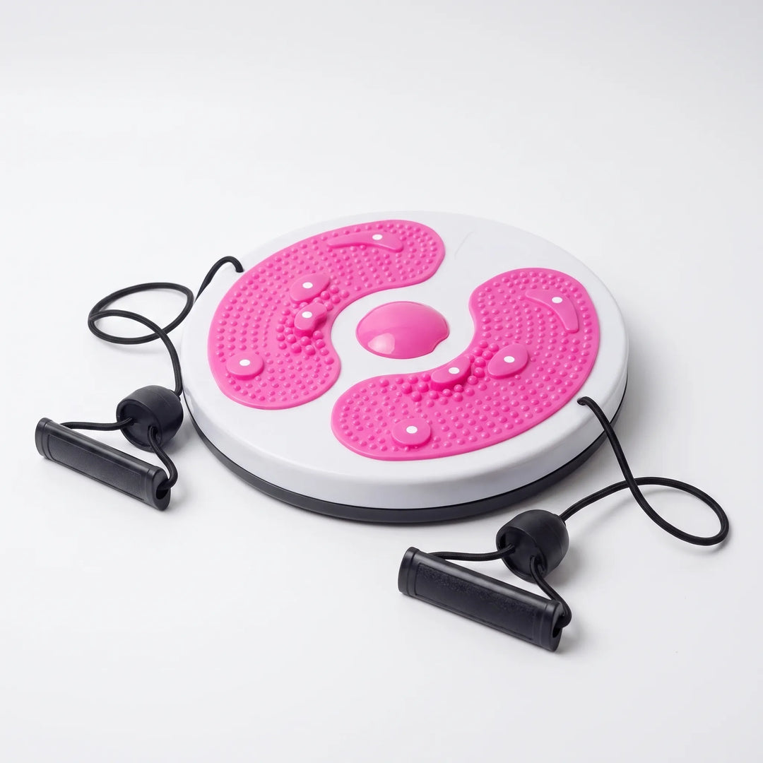 Rotating Balance Board with Resistance Bands