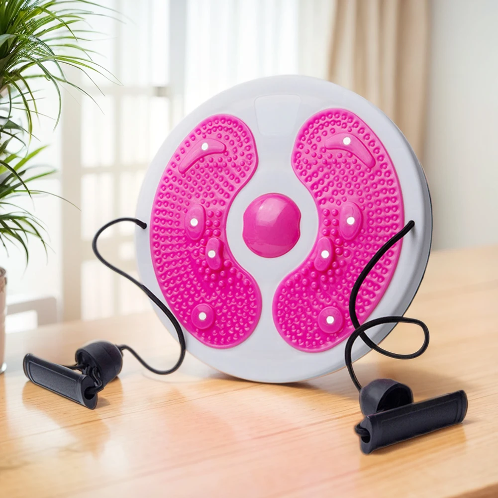 Rotating Balance Board with Resistance Bands