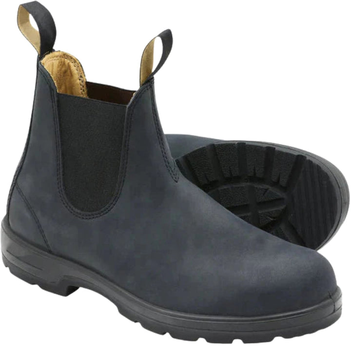 Round Toe Ankle Boots with Durable Sole