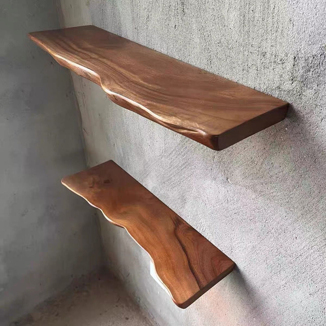 Rustic Australian Hardwood Wall Shelf