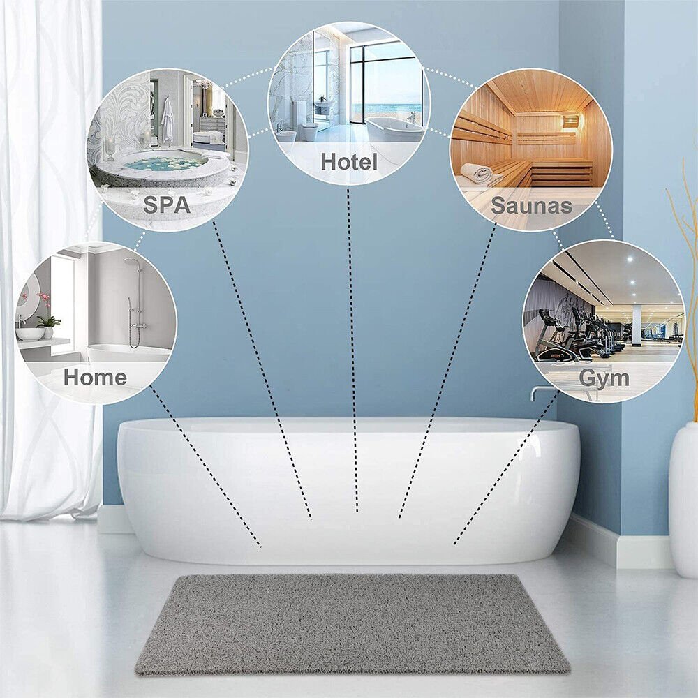 Safe Shower Mat | Non-Slip &amp; Soft On Feet