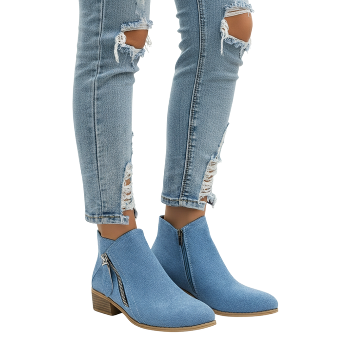 Sand Ankle Boots