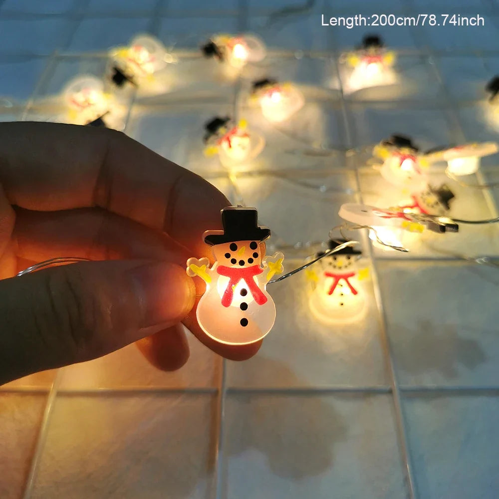 Santa Claus LED String Lights