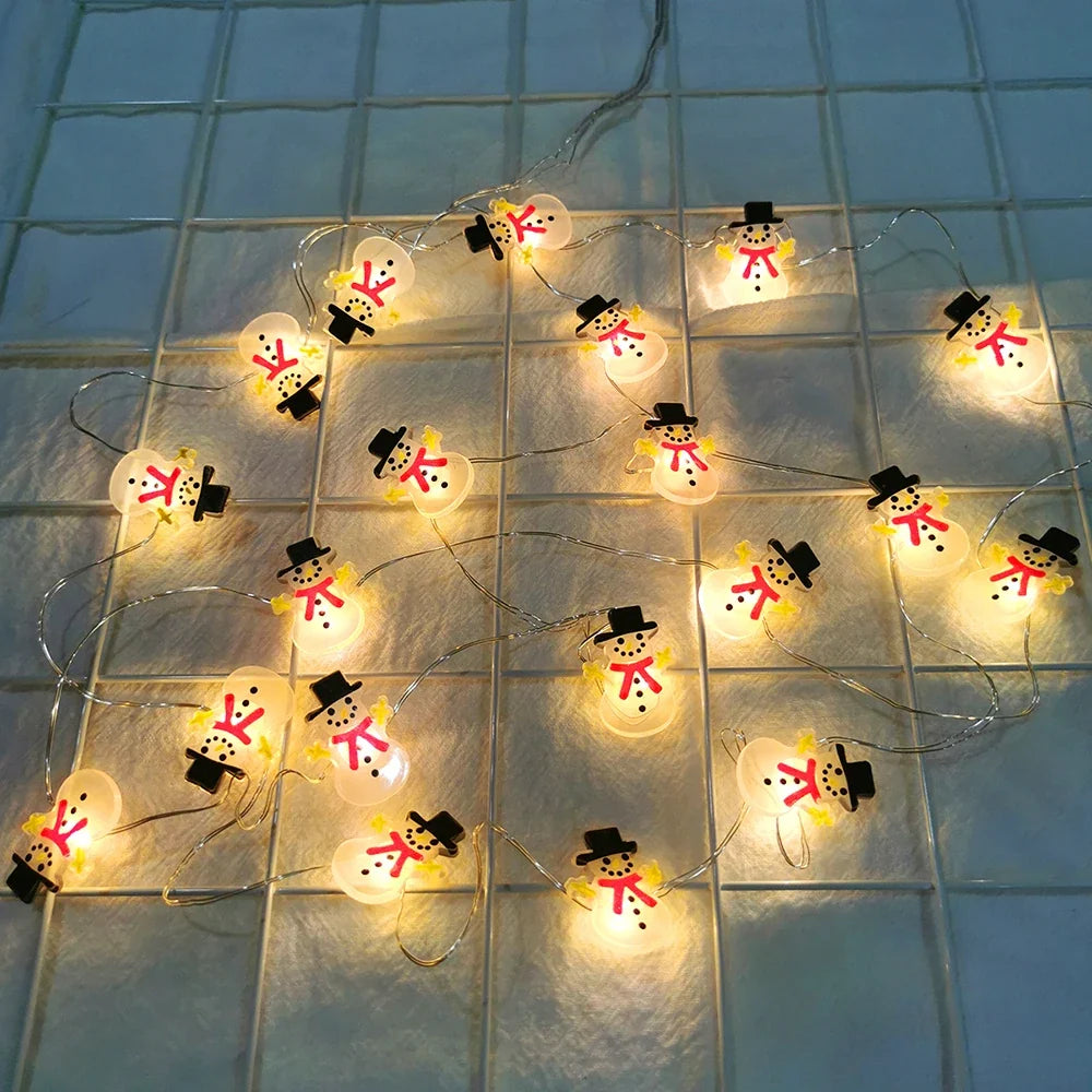 Santa Claus LED String Lights