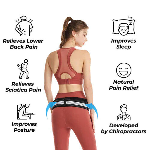 Sciatica Pain Relief Belt - eliminate your sciatica &amp; lower back pain