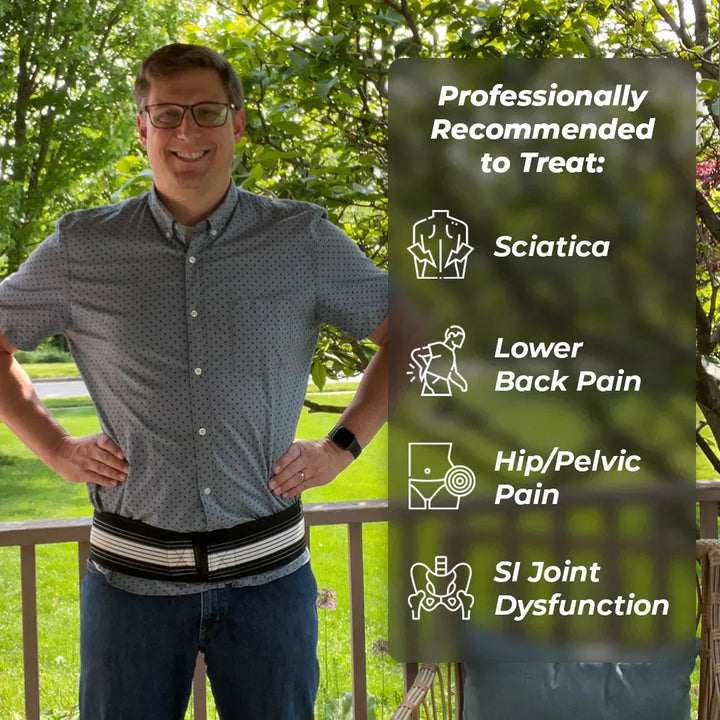 Sciatica Pain Relief Belt - eliminate your sciatica &amp; lower back pain