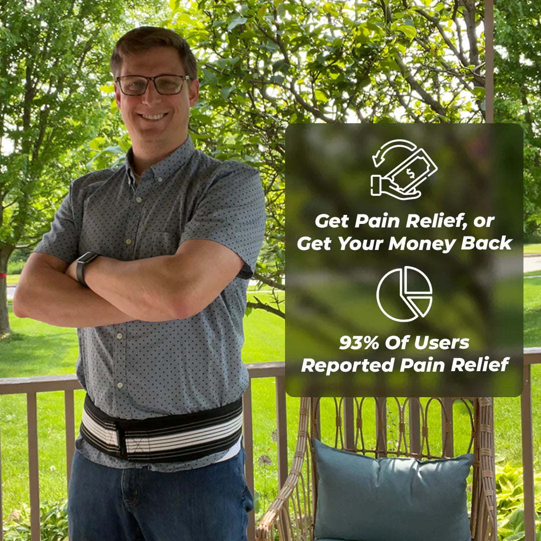 Sciatica Pain Relief Belt - eliminate your sciatica &amp; lower back pain