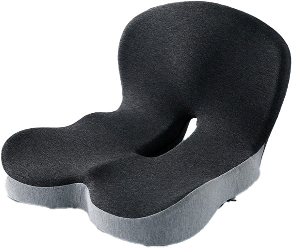 Seat Cushion with Lumbar Support – Memory Foam for Office &amp; Car