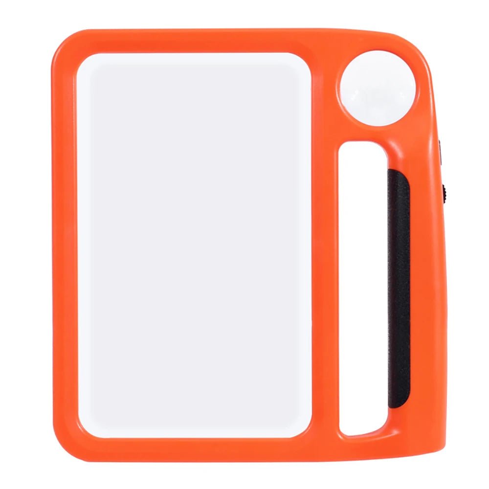 SEHKOMFORT – Handle magnifier with LED &amp; 5x/10x magnification for clear reading