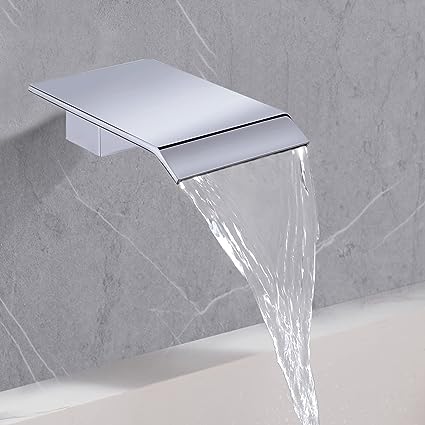 Sensor Wall-Mounted Waterfall Faucet Spout