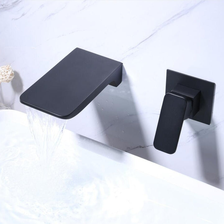 Sensor Wall-Mounted Waterfall Faucet Spout