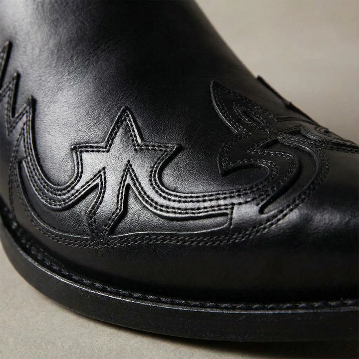 Short Pointed Toe Cowboy Boots