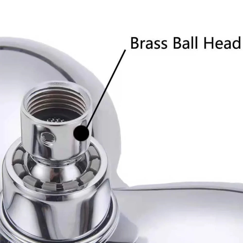 Shower Head with 3 Individual Nozzles and 3 Spray Modes