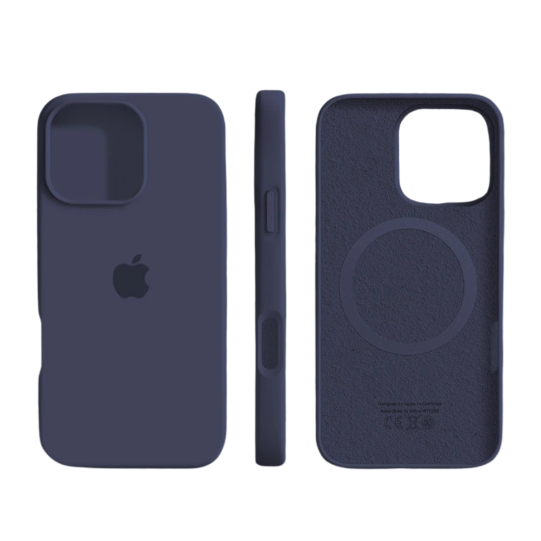 Silicone Case Compatible with MagSafe with Soft Surface for iPhone