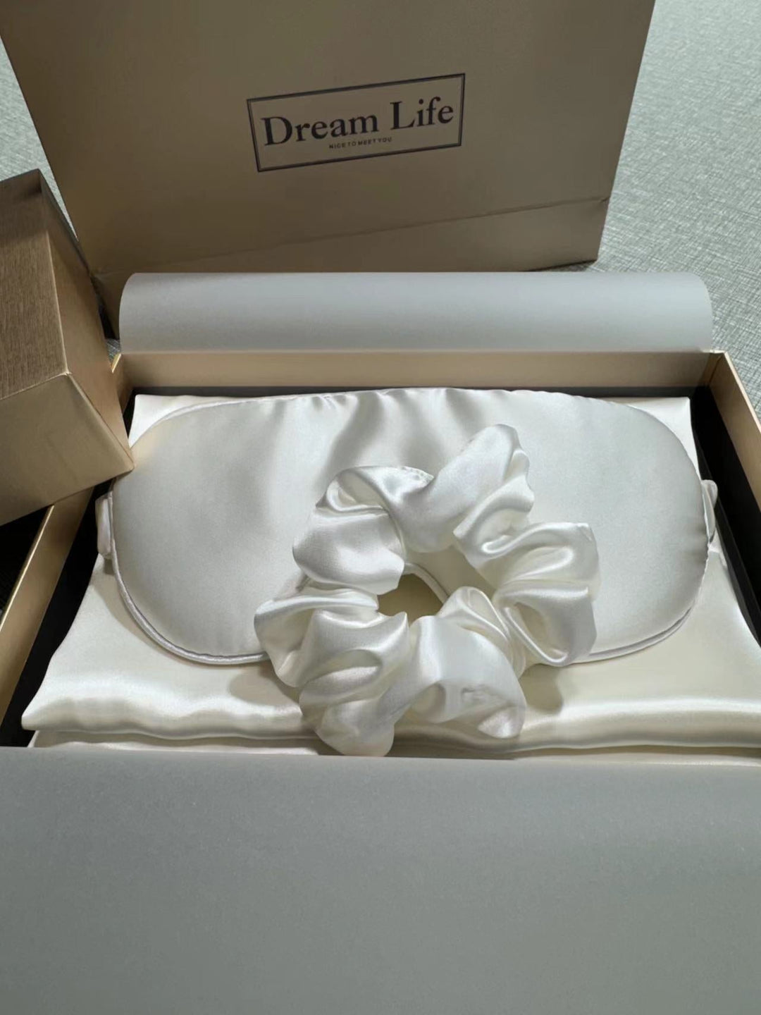 Silk Sleep Set with Pillowcase and Eye Mask