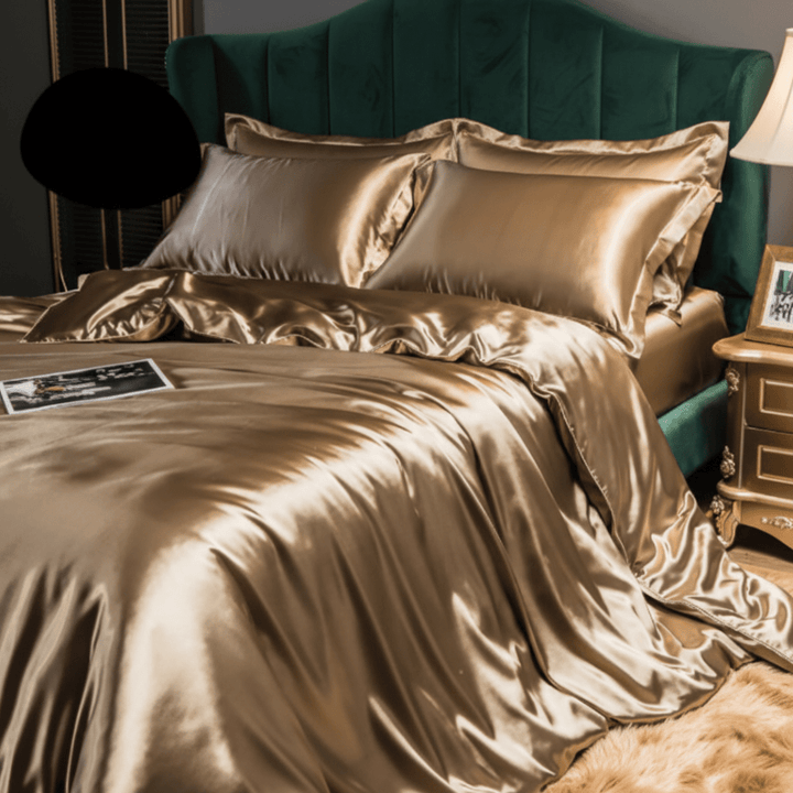 SILVALOOM – Luxurious Silk Duvet Cover for Restful Sleep