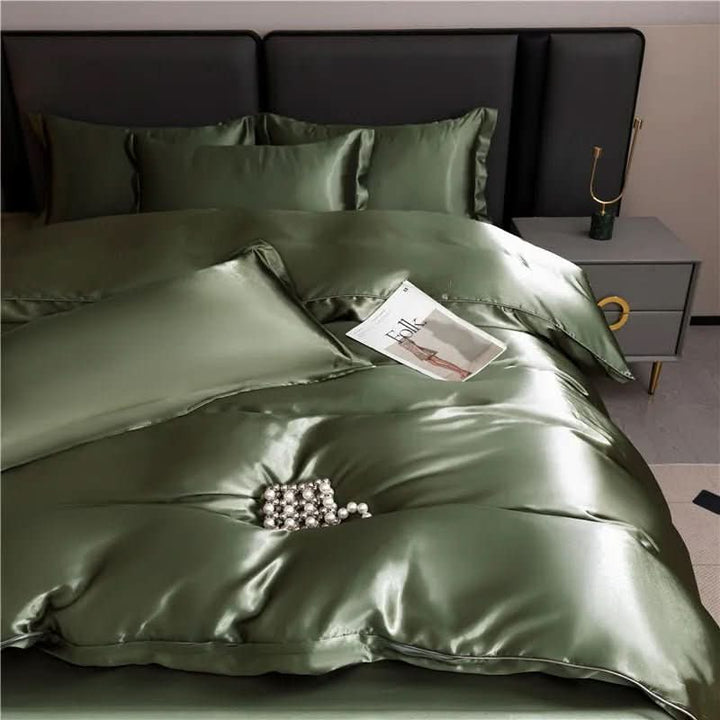 SILVALOOM – Luxurious Silk Duvet Cover for Restful Sleep