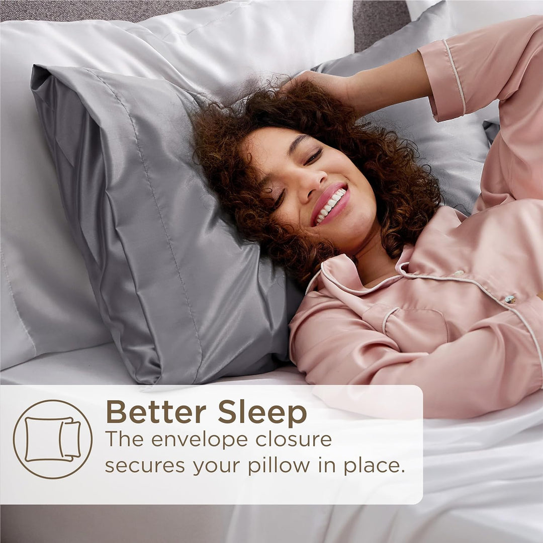Skin Recovering Mulberry Silk Pillowcase - Twin Pack