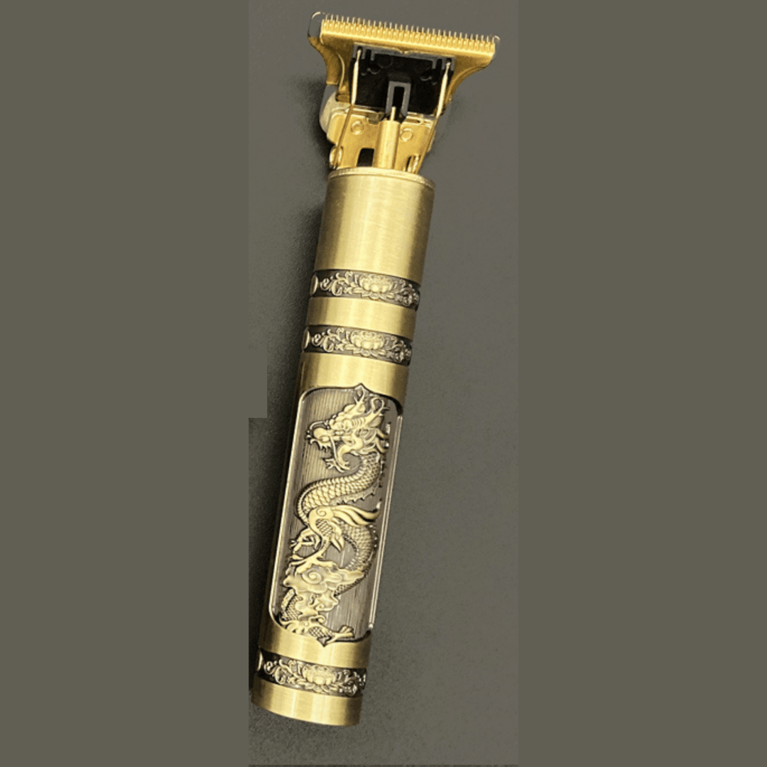 SKULLTRIM – Vintage beard trimmer with battery and precise cut for beard and hair