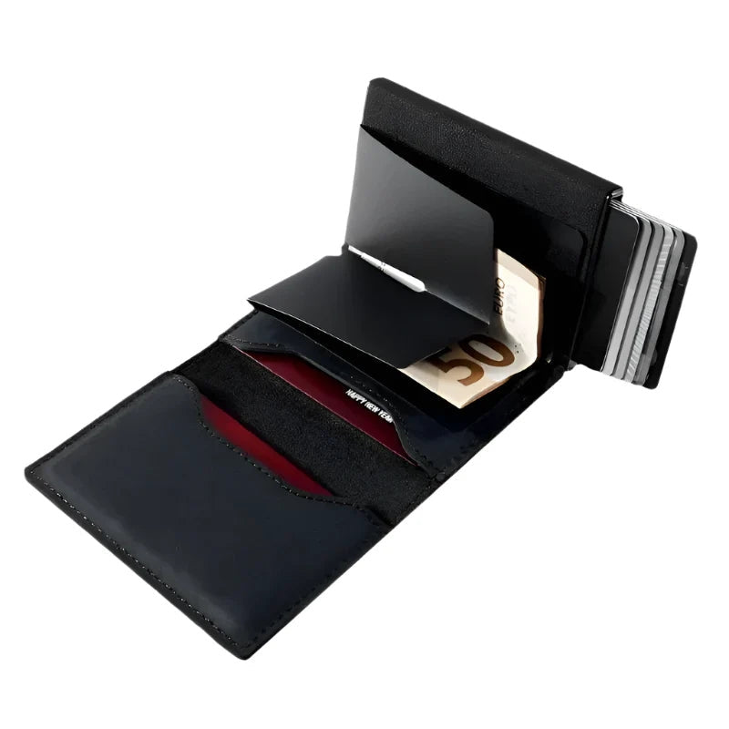 Slim Compact RFID Wallet | Multi-Card Storage Organizer | For Travel &amp; Everyday Use