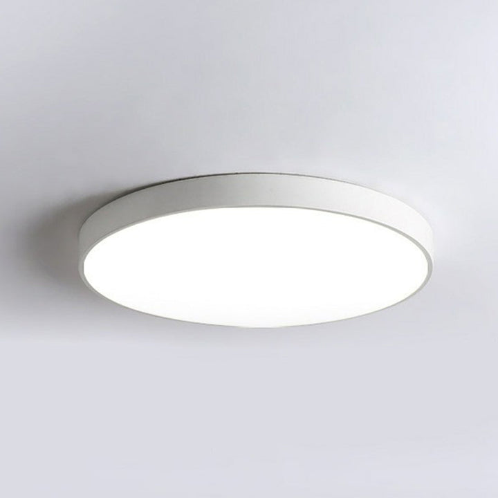Slim Round LED Lamp for Bedroom and Living Room Interiors