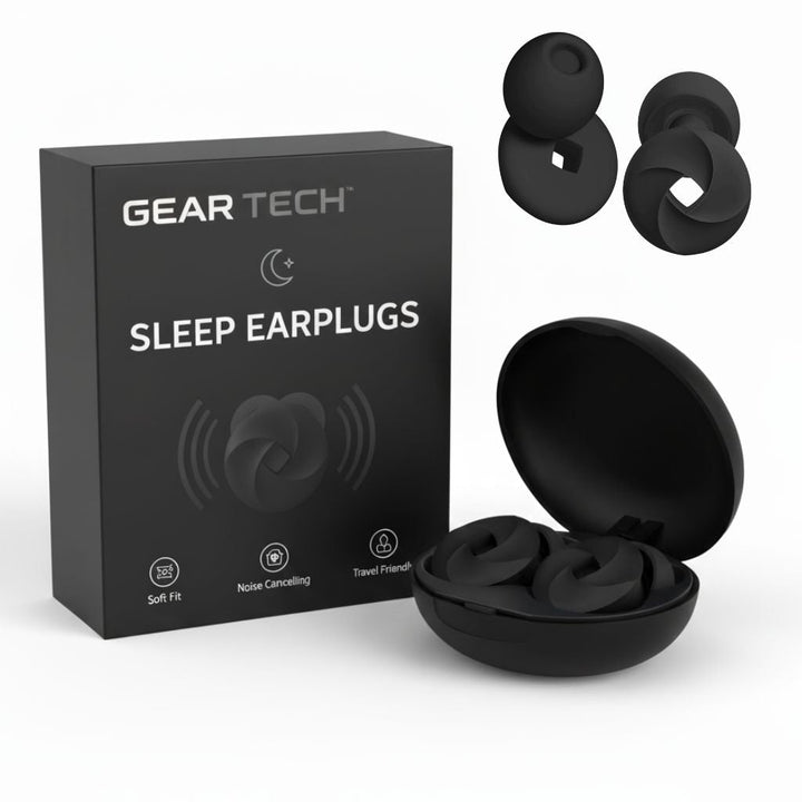 SlumberNest Sleep Ear Plugs With 33 dB Noise Reduction For All Night Comfort