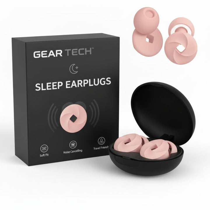 SlumberNest Sleep Ear Plugs With 33 dB Noise Reduction For All Night Comfort