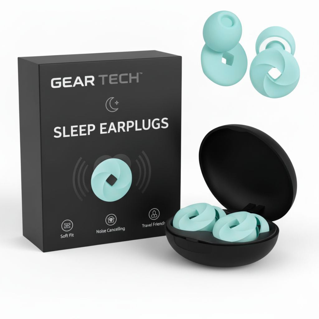 SlumberNest Sleep Ear Plugs With 33 dB Noise Reduction For All Night Comfort