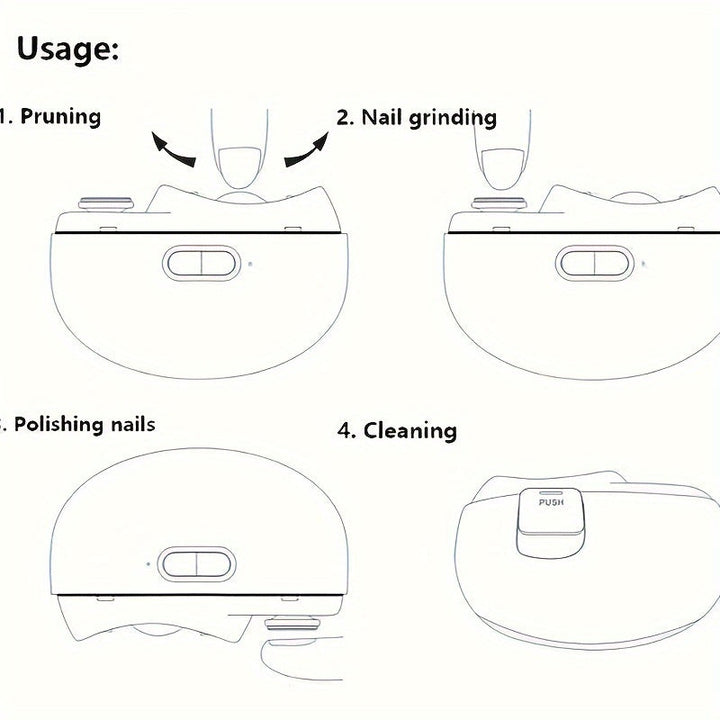 Smart Electric Nail Clipper – Safe and Convenient