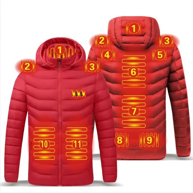 Smart Heated Jacket | USB Thermostat Jacket