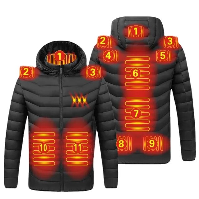 Smart Heated Jacket | USB Thermostat Jacket