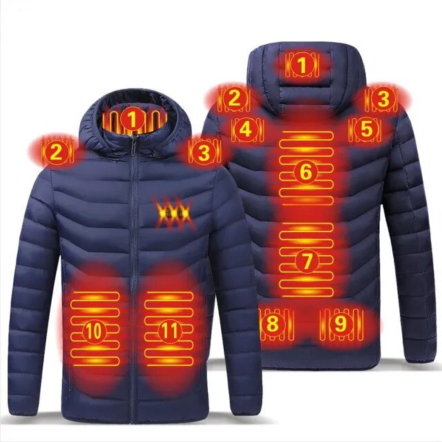 Smart Heated Jacket | USB Thermostat Jacket